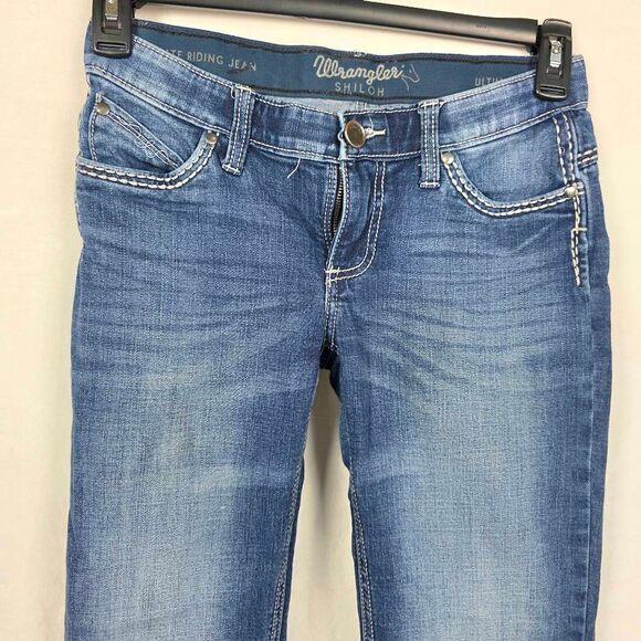 Wrangler Shiloh Ultimate Riding Jeans 3x32 Bootcut - Picture 3 of 12